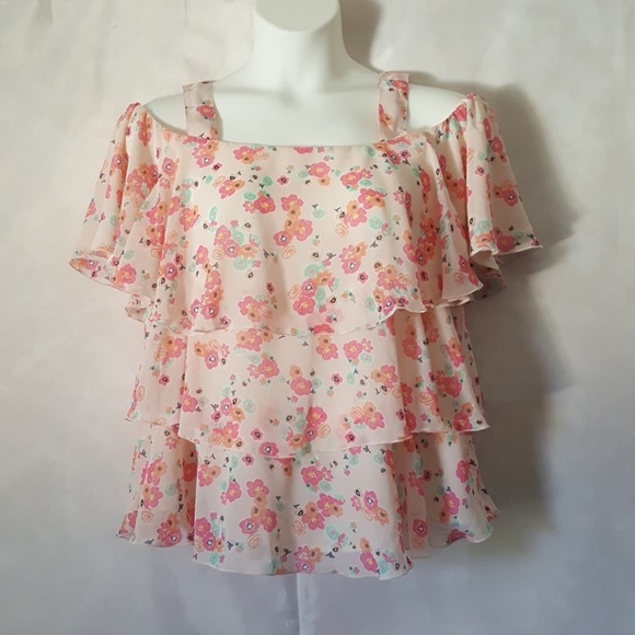 Lane Bryant Tops - Off the Shoulder Ruffle Top Lane Bryant Tops - Off the Shoulder Ruffle Top